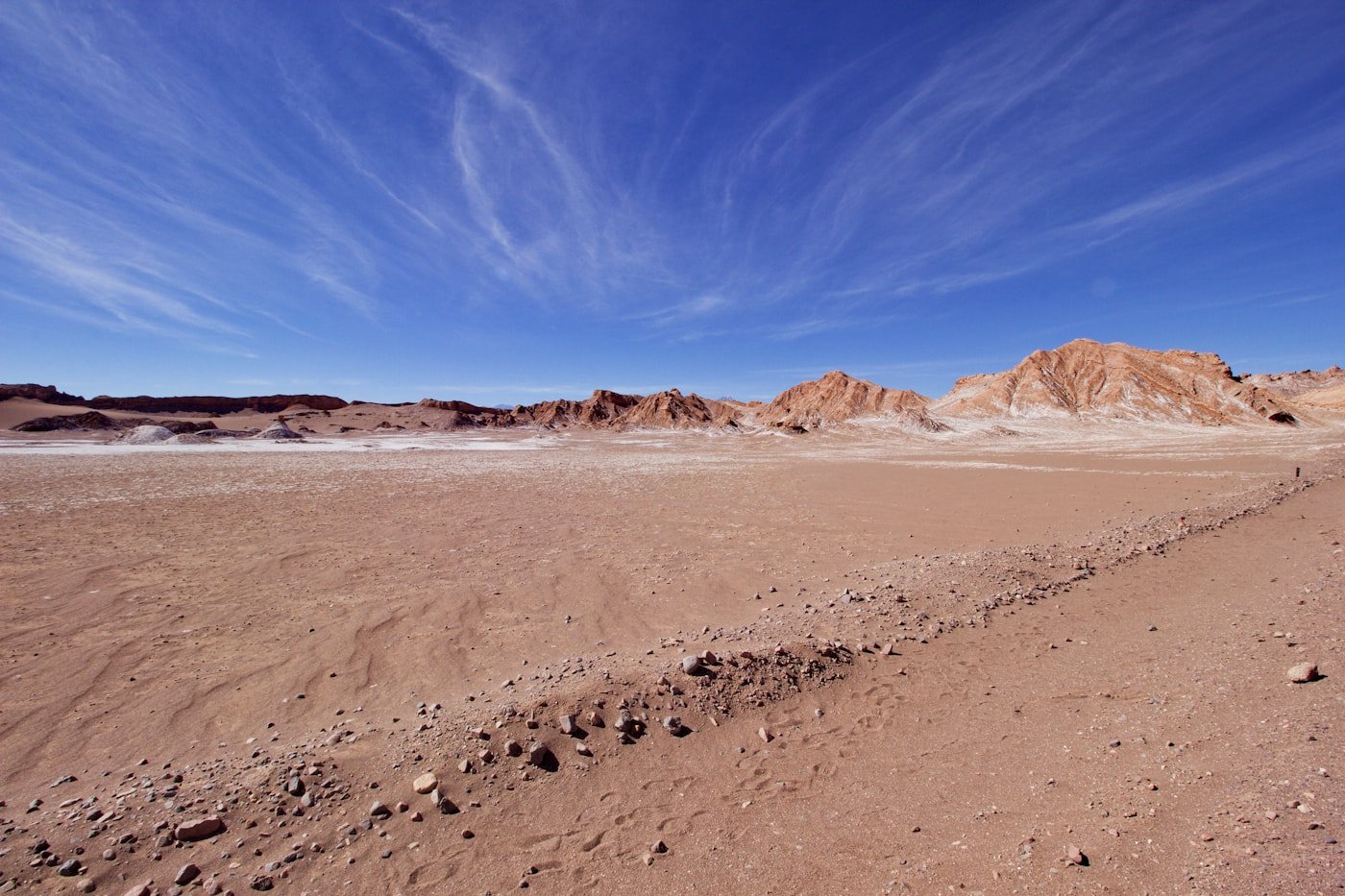 Słońce, wysokość i zimno - Chile