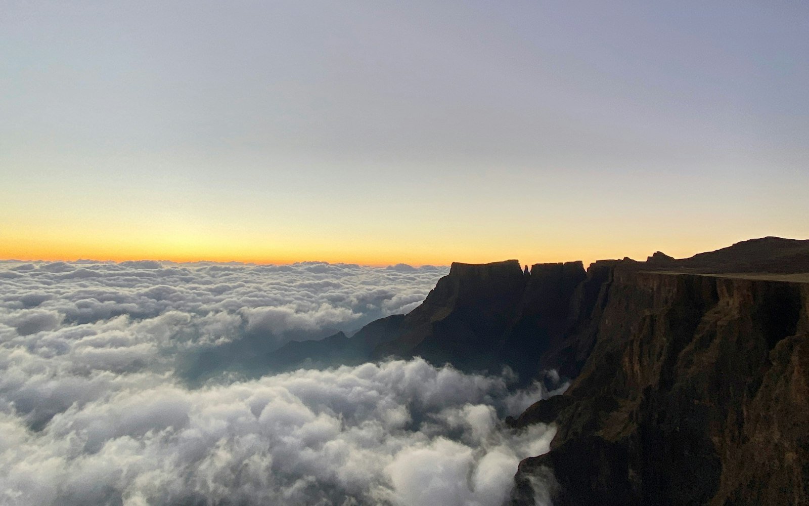 Zimno, wiatr i słońce - Lesotho