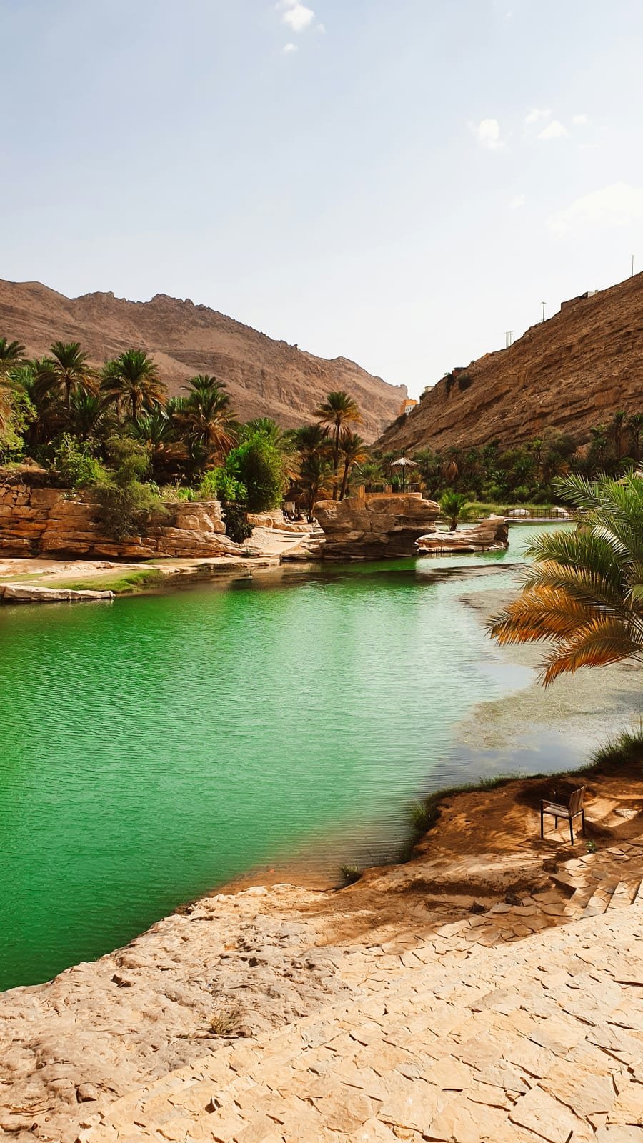 Wadi i woda słodka - Oman